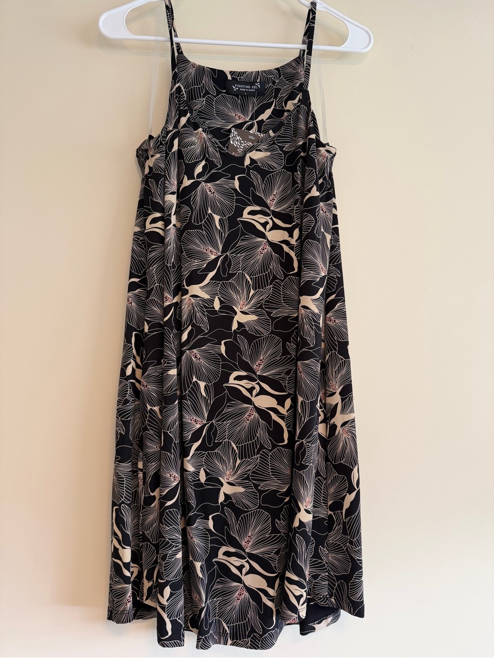 Fighting Eel Dream Jet Chic Magnolia Midi Dress